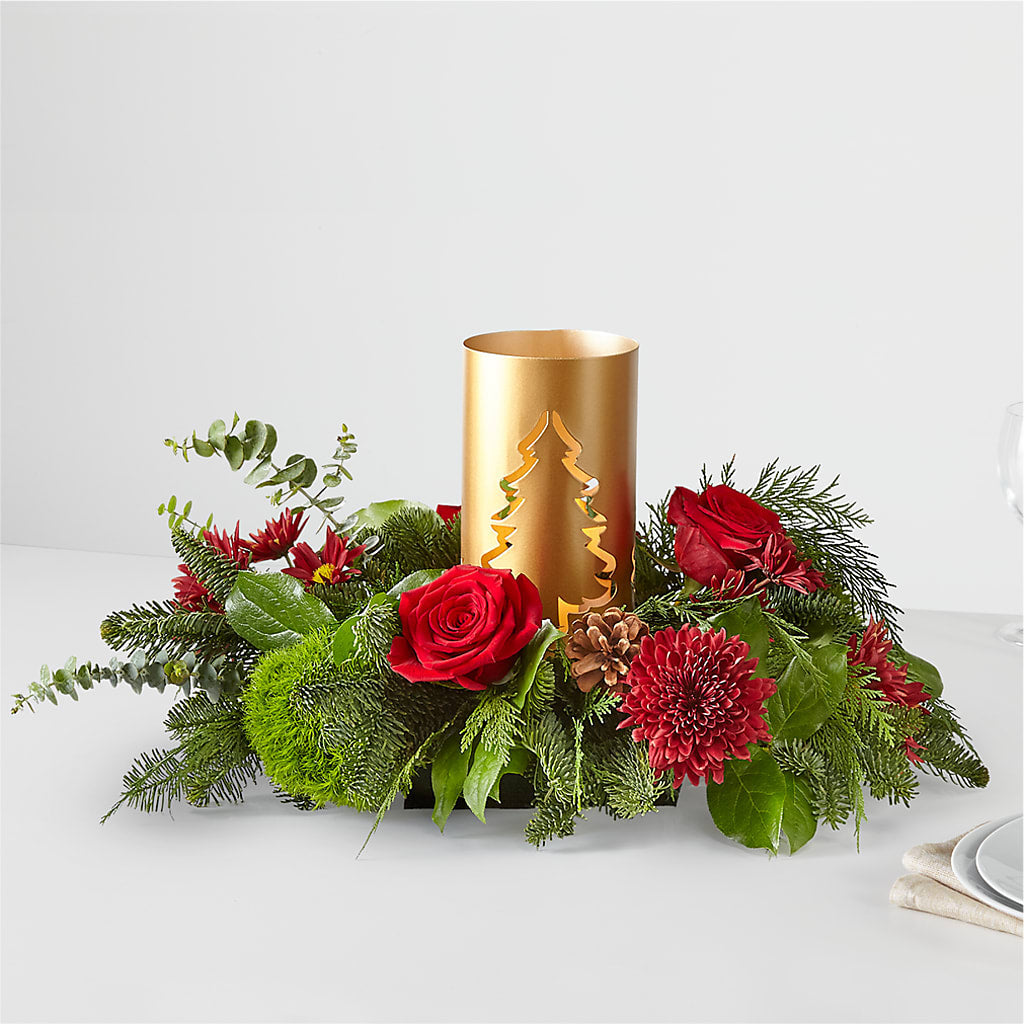 Toast the Season Centerpiece – J C Snyder Florist By Transcend, Harrisburg PA