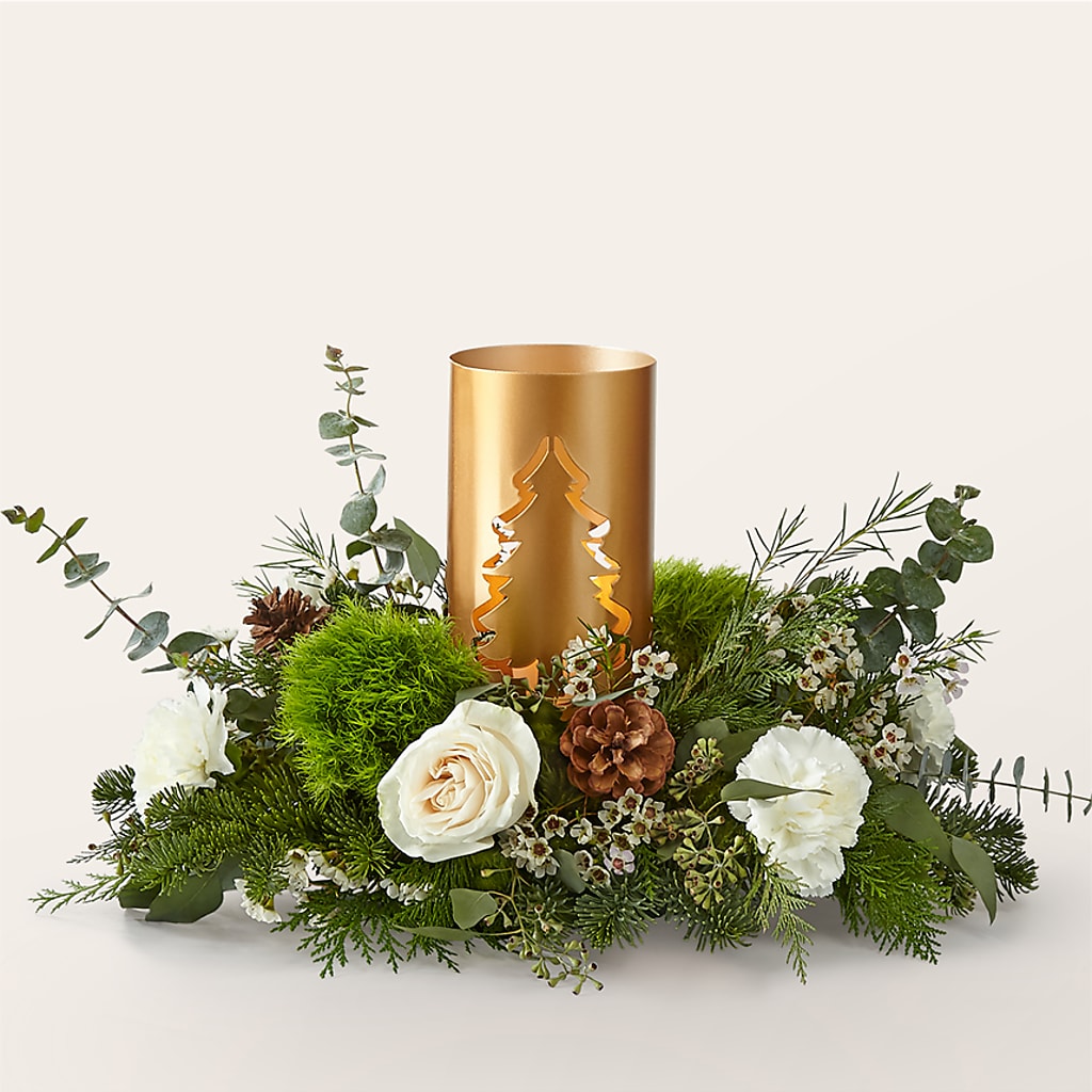 Chestnuts Roasting Centerpiece – J C Snyder Florist By Transcend, Harrisburg PA