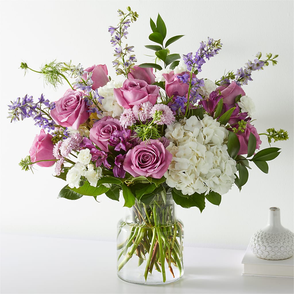Violet Caress Bouquet – J C Snyder Florist By Transcend, Harrisburg PA