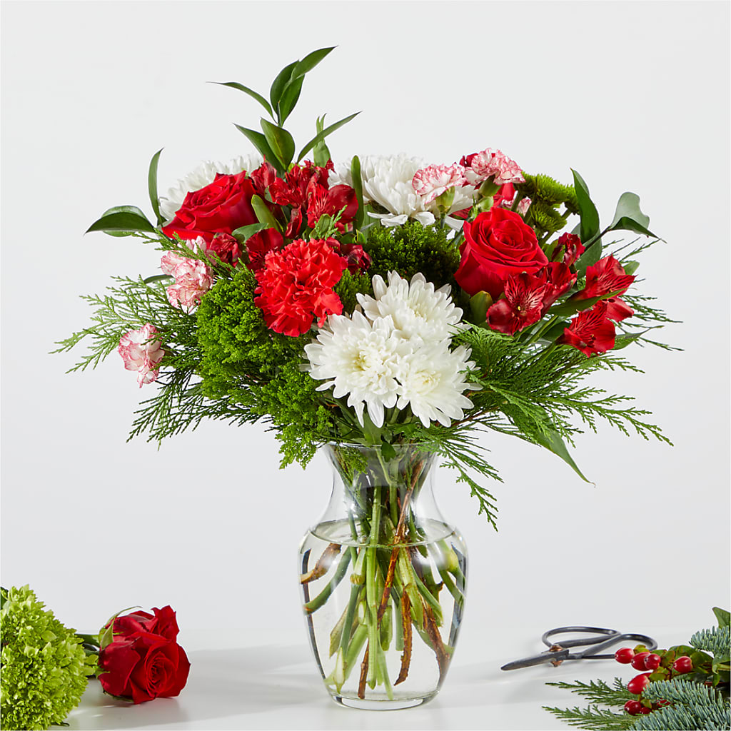 Merry Moment Bouquet – A Florist Original – J C Snyder Florist By Transcend, Harrisburg PA