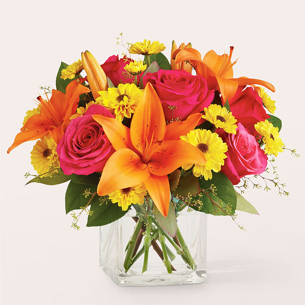 Neon Lights Bouquet – J C Snyder Florist By Transcend, Harrisburg PA