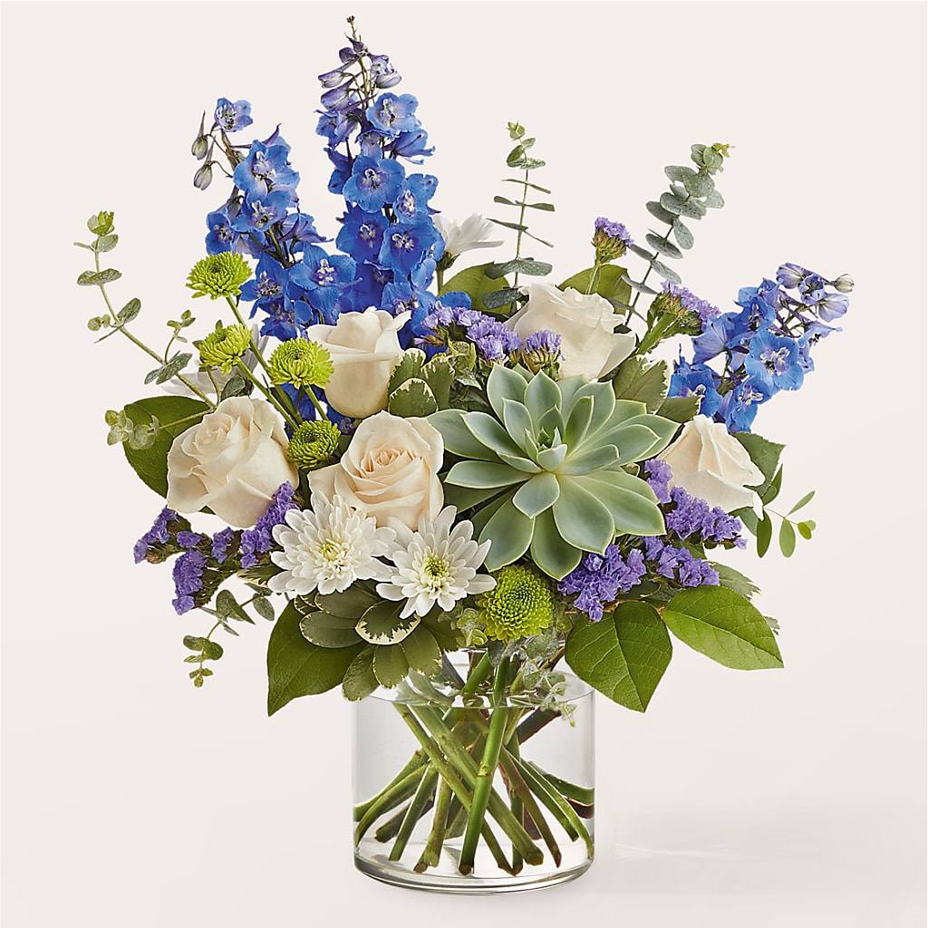 Cerulean Waves Bouquet – J C Snyder Florist By Transcend, Harrisburg PA