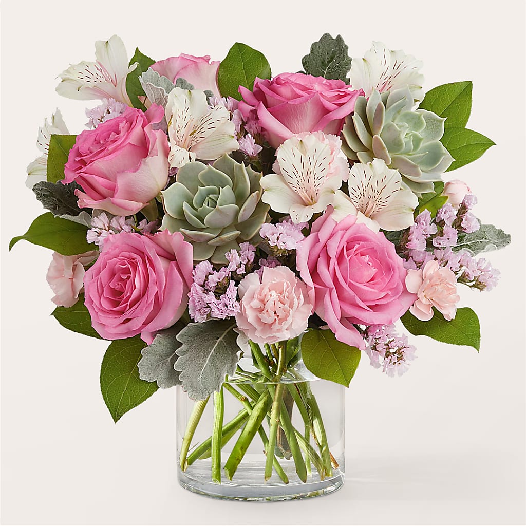 Dusty Rose Bouquet – J C Snyder Florist By Transcend, Harrisburg PA