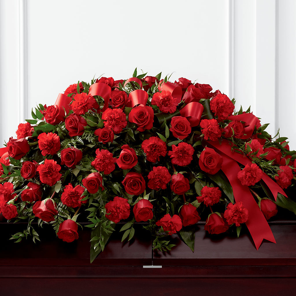 Tribute of Life Casket Spray – J C Snyder Florist By Transcend, Harrisburg PA