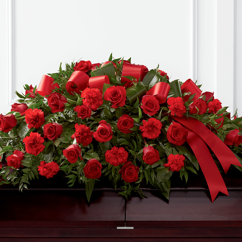 Tribute of Life Casket Spray – J C Snyder Florist By Transcend, Harrisburg PA