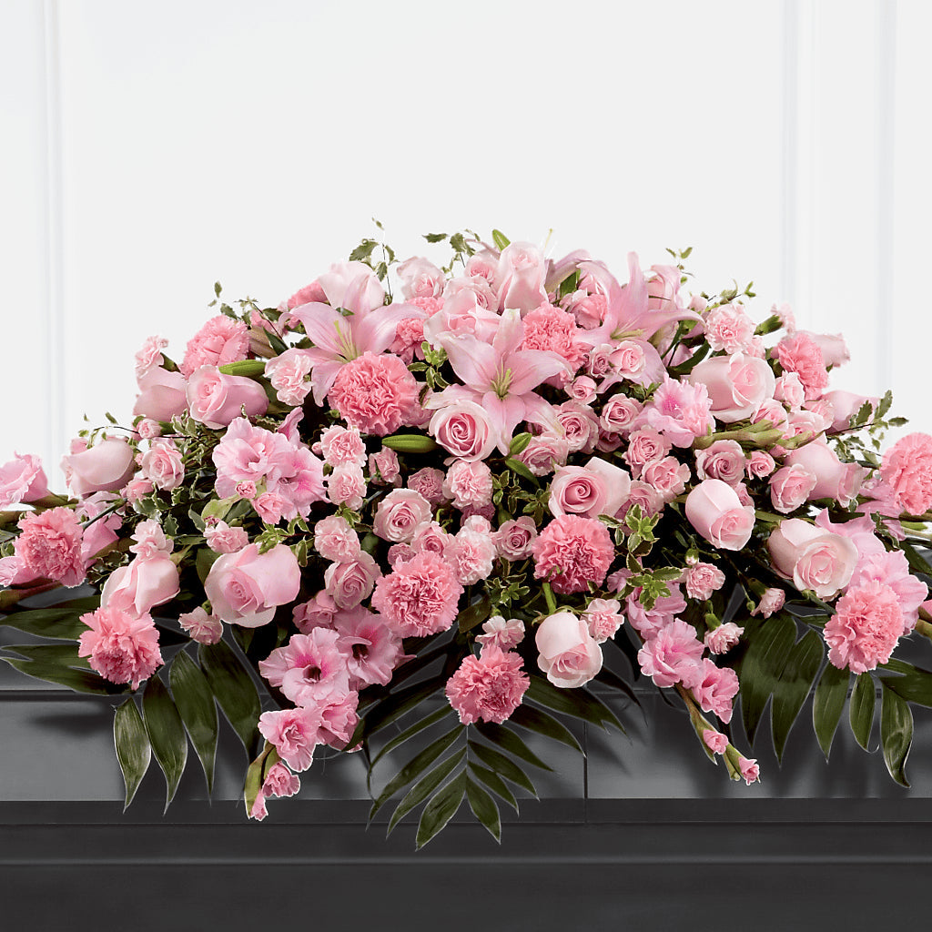 Garden of Comfort Casket Spray (Standard) – J C Snyder Florist By Transcend, Harrisburg PA