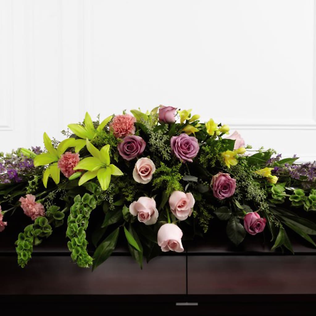 Forever Beloved Casket Spray – J C Snyder Florist By Transcend, Harrisburg PA