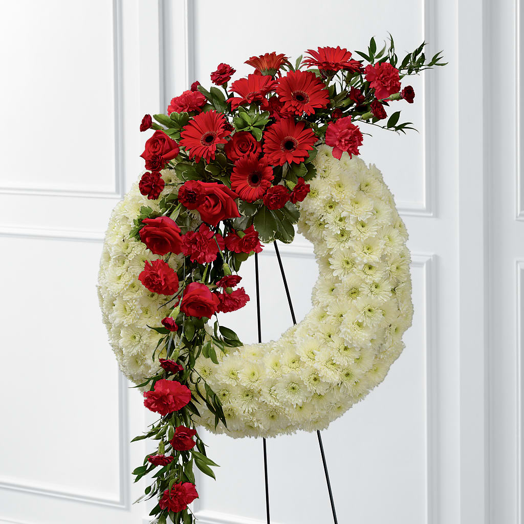 Graceful Tribute Wreath – J C Snyder Florist By Transcend, Harrisburg PA