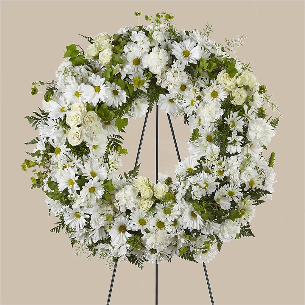 Faithful Wishes Wreath – J C Snyder Florist By Transcend, Harrisburg PA