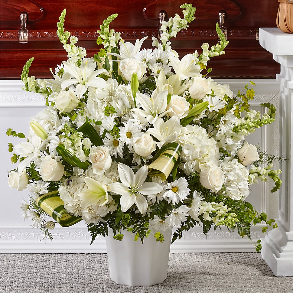 Thoughts of Tranquility Floor Basket – J C Snyder Florist By Transcend, Harrisburg PA