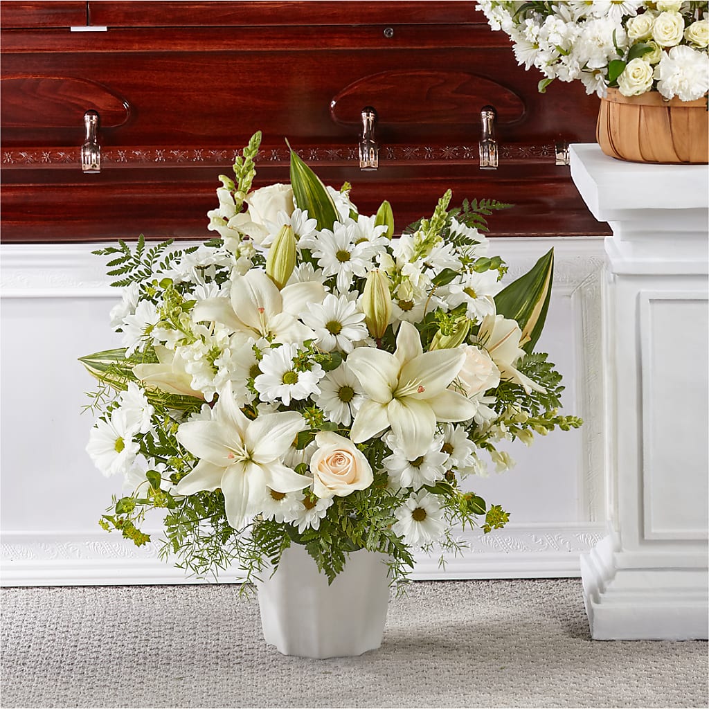 Thoughts of Tranquility Floor Basket – J C Snyder Florist By Transcend, Harrisburg PA