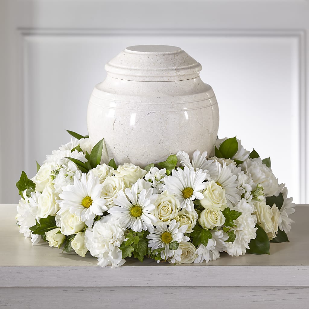 Ivory Gardens Cremation Adornment – J C Snyder Florist By Transcend, Harrisburg PA