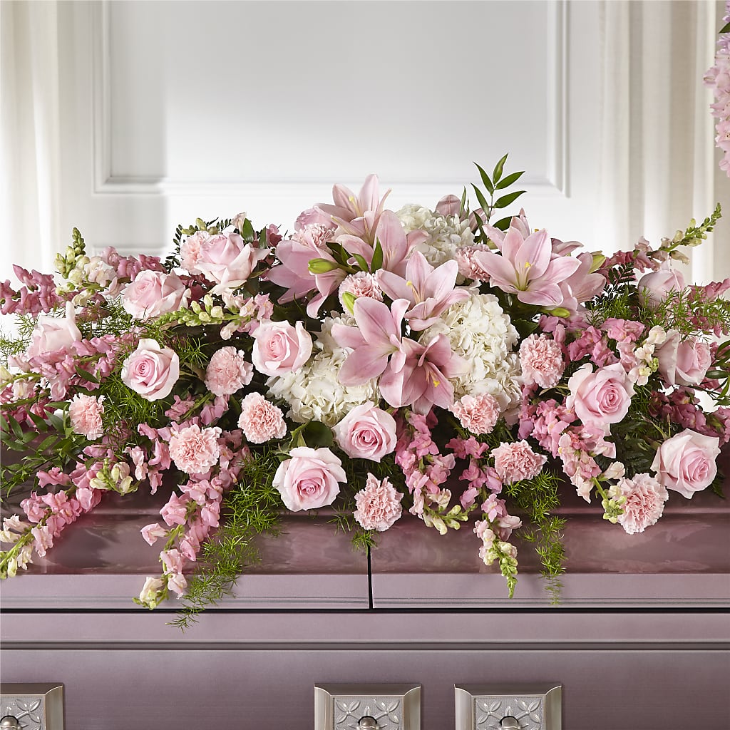 Life & Remembrance Casket Spray – J C Snyder Florist By Transcend, Harrisburg PA