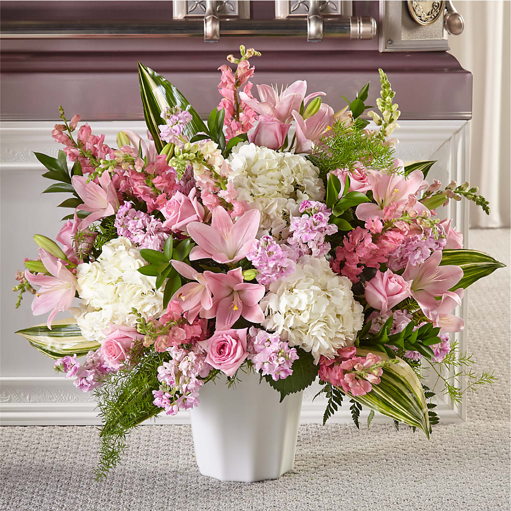 Simply Serene Floor Basket – J C Snyder Florist By Transcend, Harrisburg PA