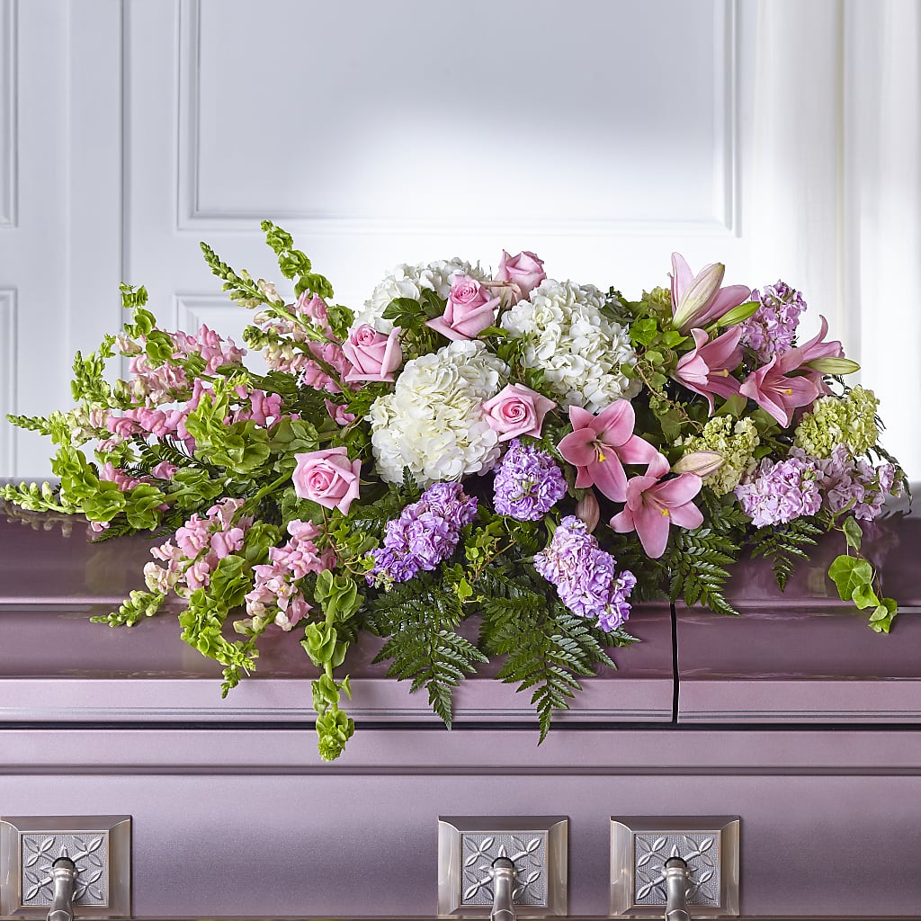 Life's Gratitude Casket Spray – J C Snyder Florist By Transcend, Harrisburg PA