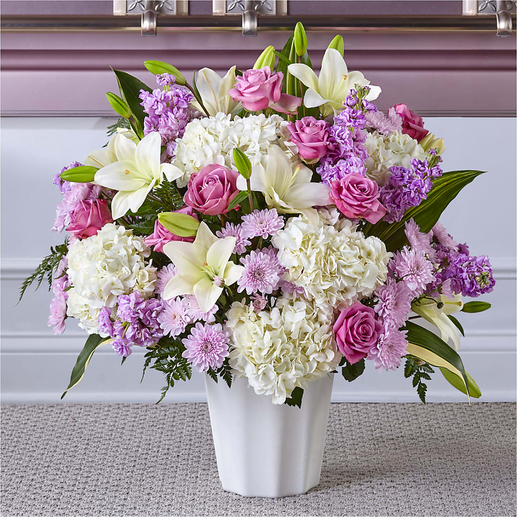 Heaven Sent Floor Basket – J C Snyder Florist By Transcend, Harrisburg PA