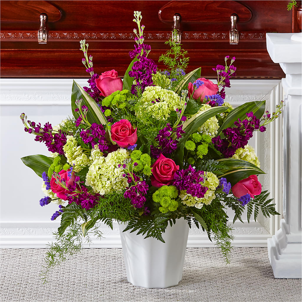 Beautiful Horizons Floor Basket – J C Snyder Florist By Transcend, Harrisburg PA