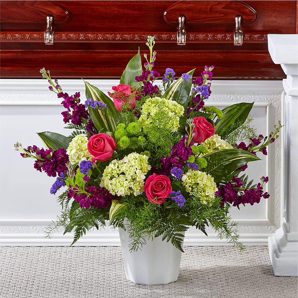 Beautiful Horizons Floor Basket – J C Snyder Florist By Transcend, Harrisburg PA