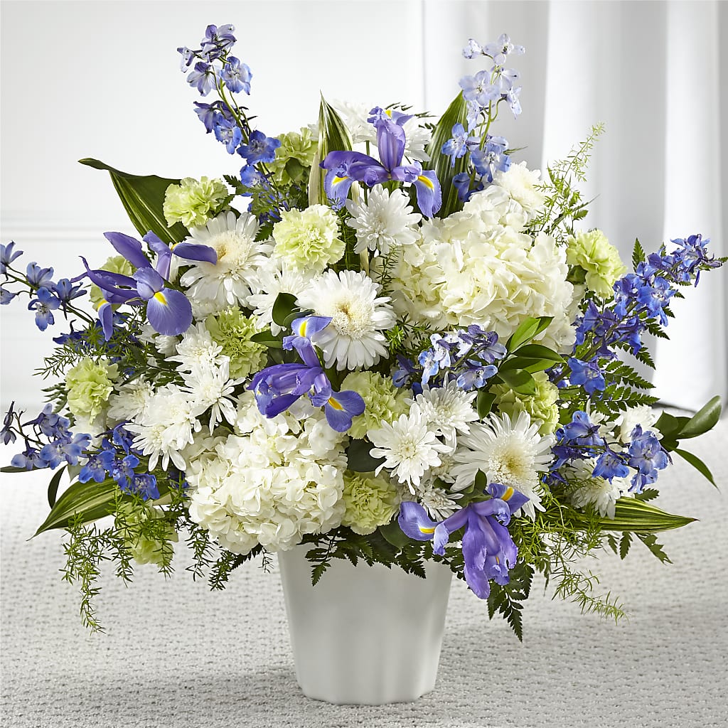 Soft Serenity Floor Basket – J C Snyder Florist By Transcend, Harrisburg PA