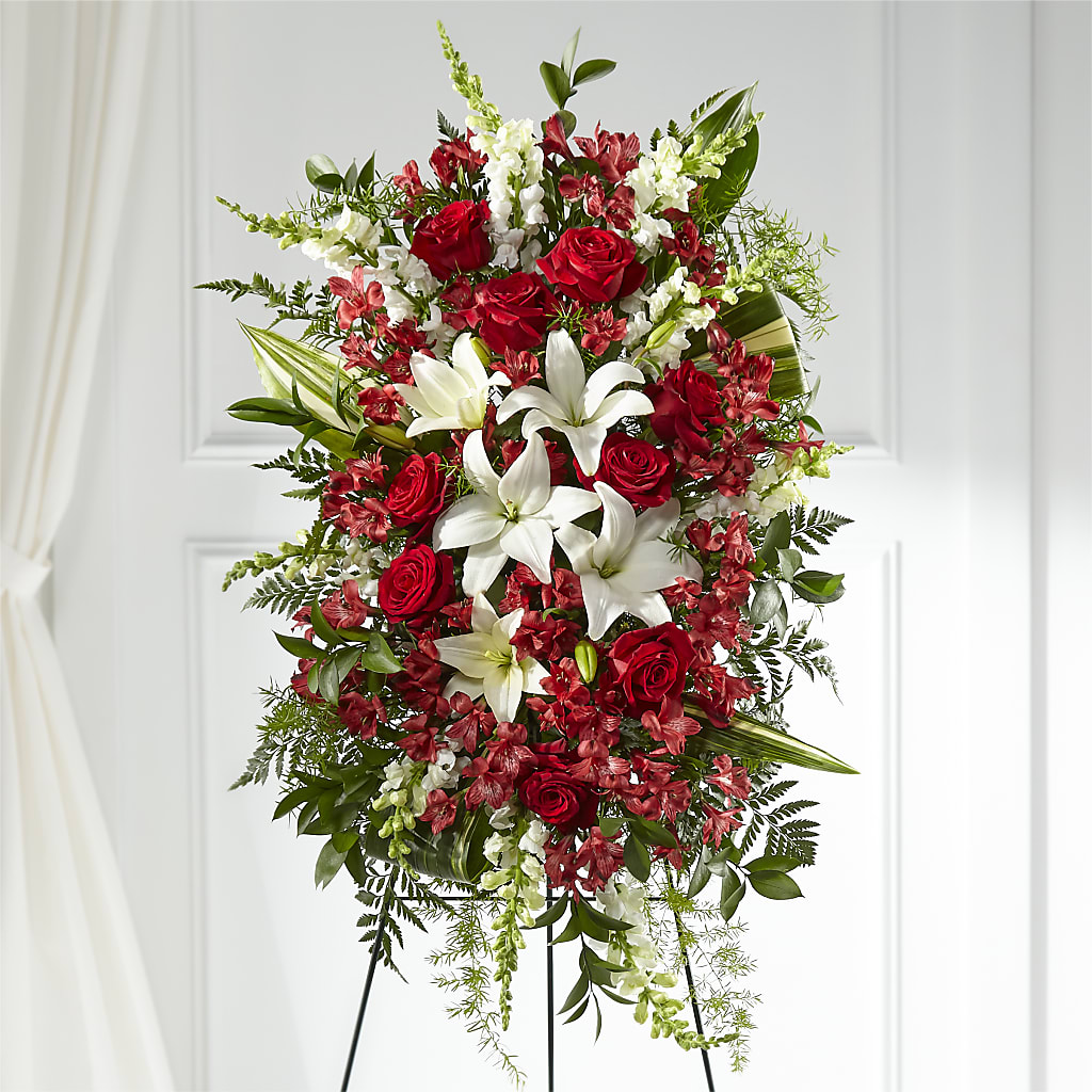 Everlasting Memory Standing Spray – J C Snyder Florist By Transcend, Harrisburg PA
