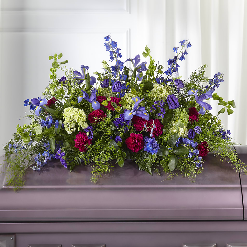 Always Treasured Casket Spray – J C Snyder Florist By Transcend, Harrisburg PA