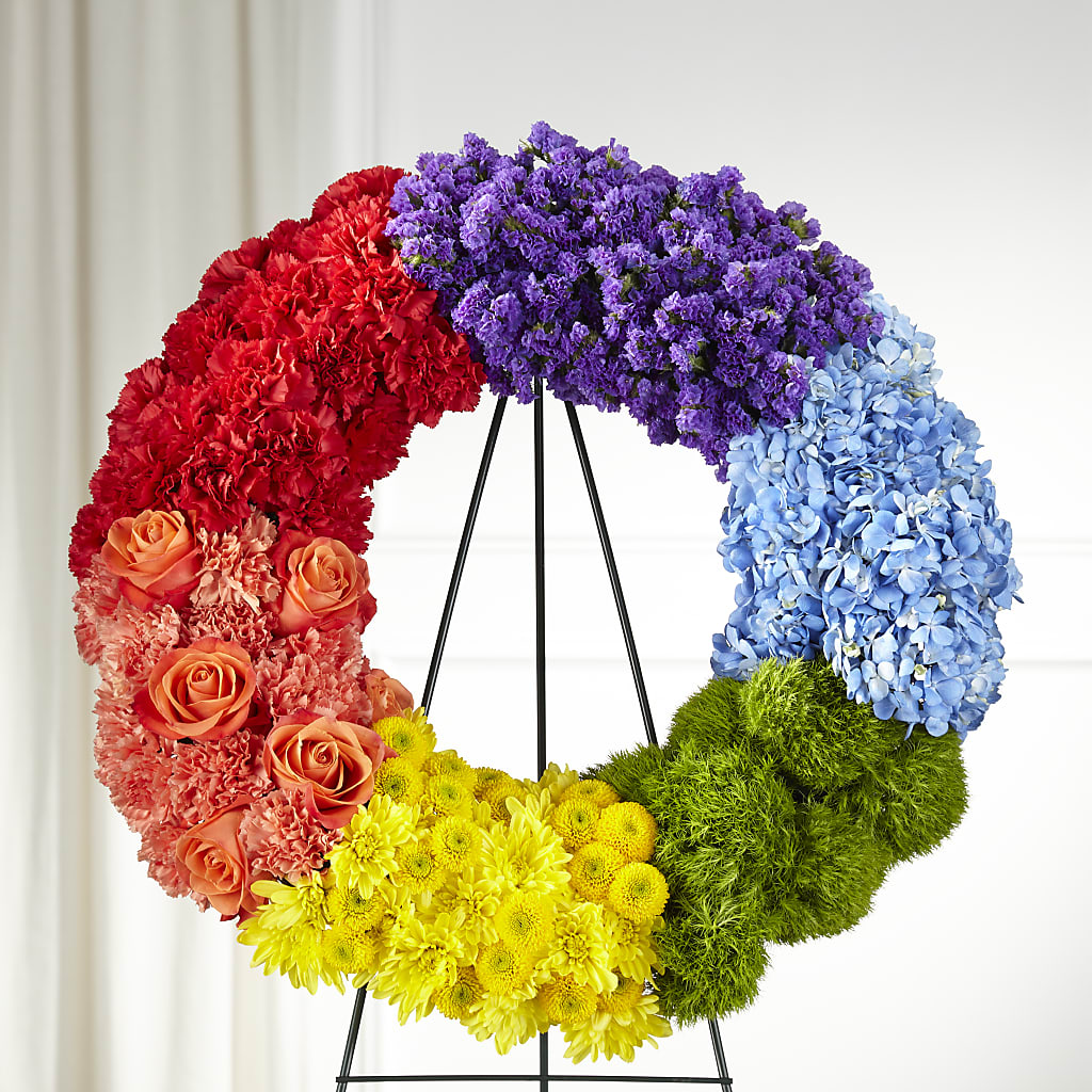 Circle of Love Wreath – J C Snyder Florist By Transcend, Harrisburg PA