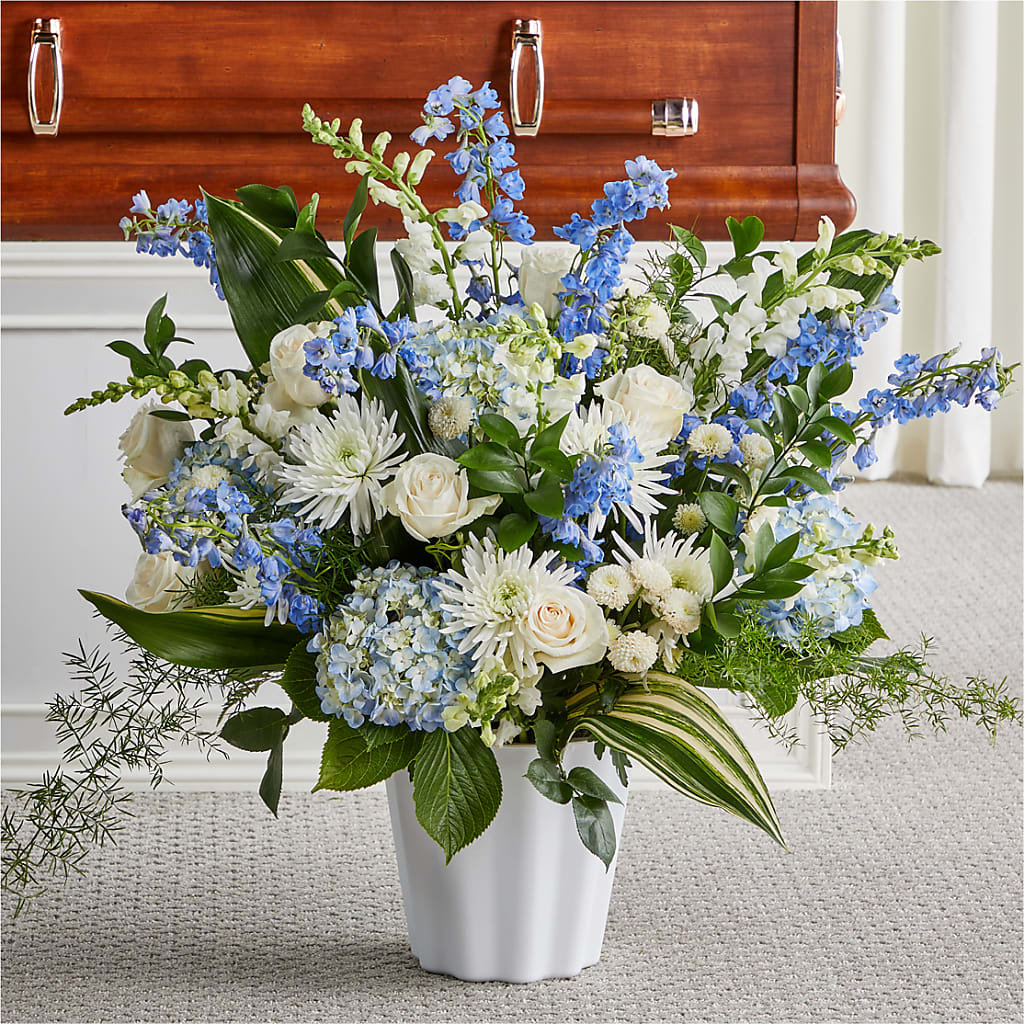 Everlasting Memories Floor Basket – J C Snyder Florist By Transcend, Harrisburg PA