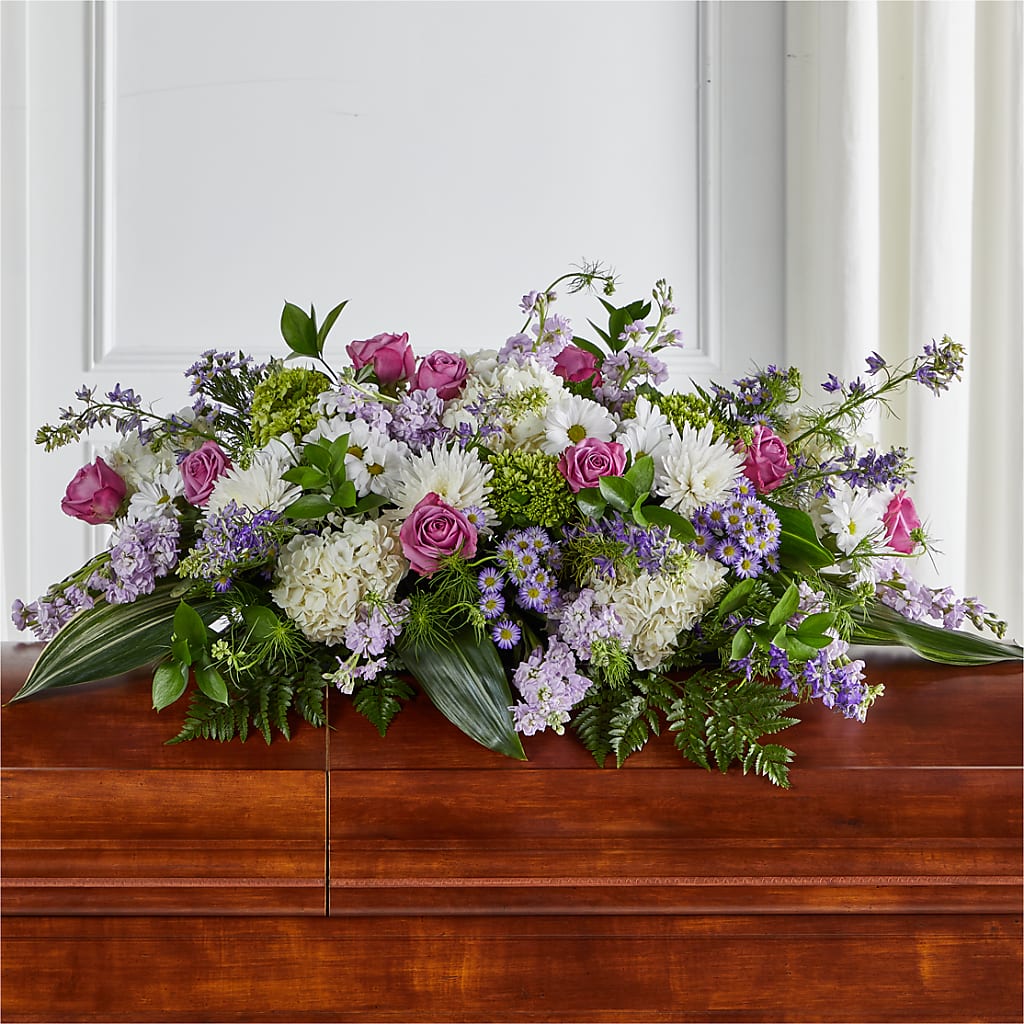 Meadows of Serenity Casket Spray – J C Snyder Florist By Transcend, Harrisburg PA