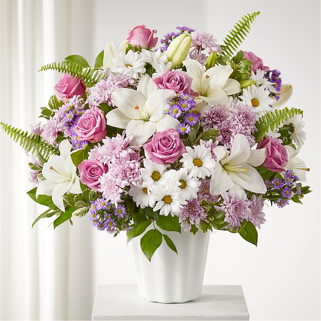 Warmest Thoughts Tabletop Basket – J C Snyder Florist By Transcend, Harrisburg PA