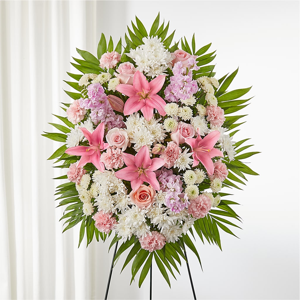 Offering Solace Standing Spray – J C Snyder Florist By Transcend, Harrisburg PA