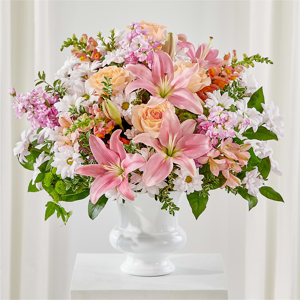 Heartfelt Gesture Urn Arrangement – J C Snyder Florist By Transcend, Harrisburg PA