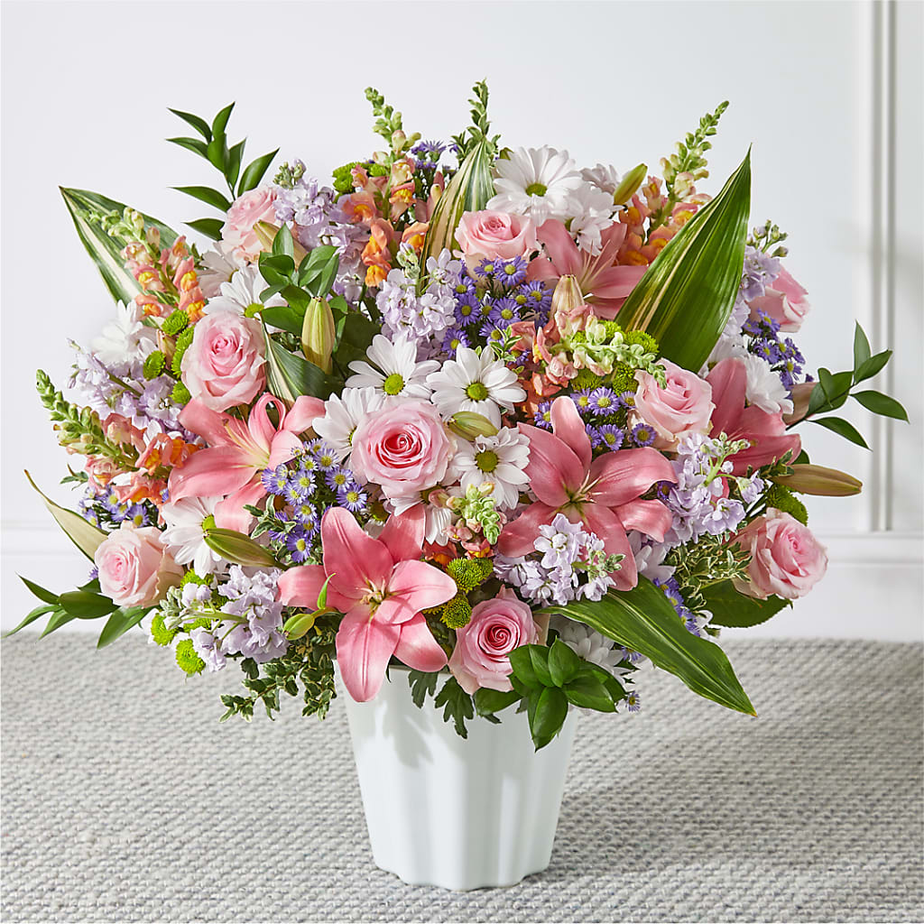 Abundant Compassion Floor Basket – J C Snyder Florist By Transcend, Harrisburg PA