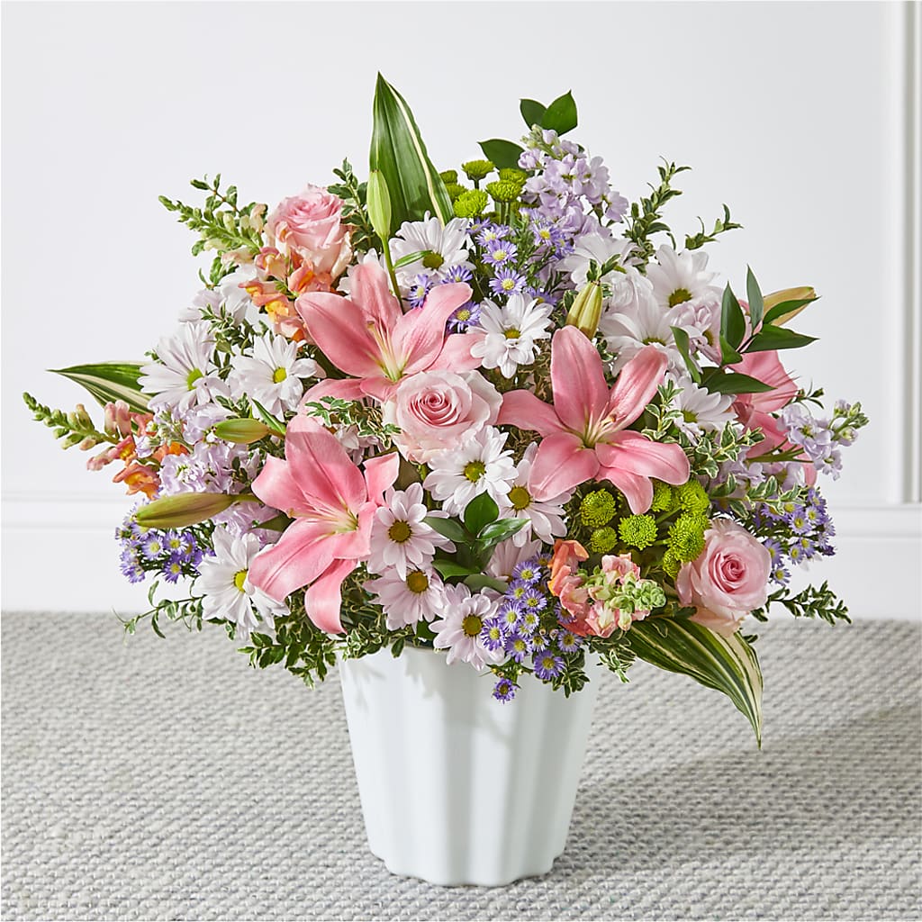Abundant Compassion Floor Basket – J C Snyder Florist By Transcend, Harrisburg PA