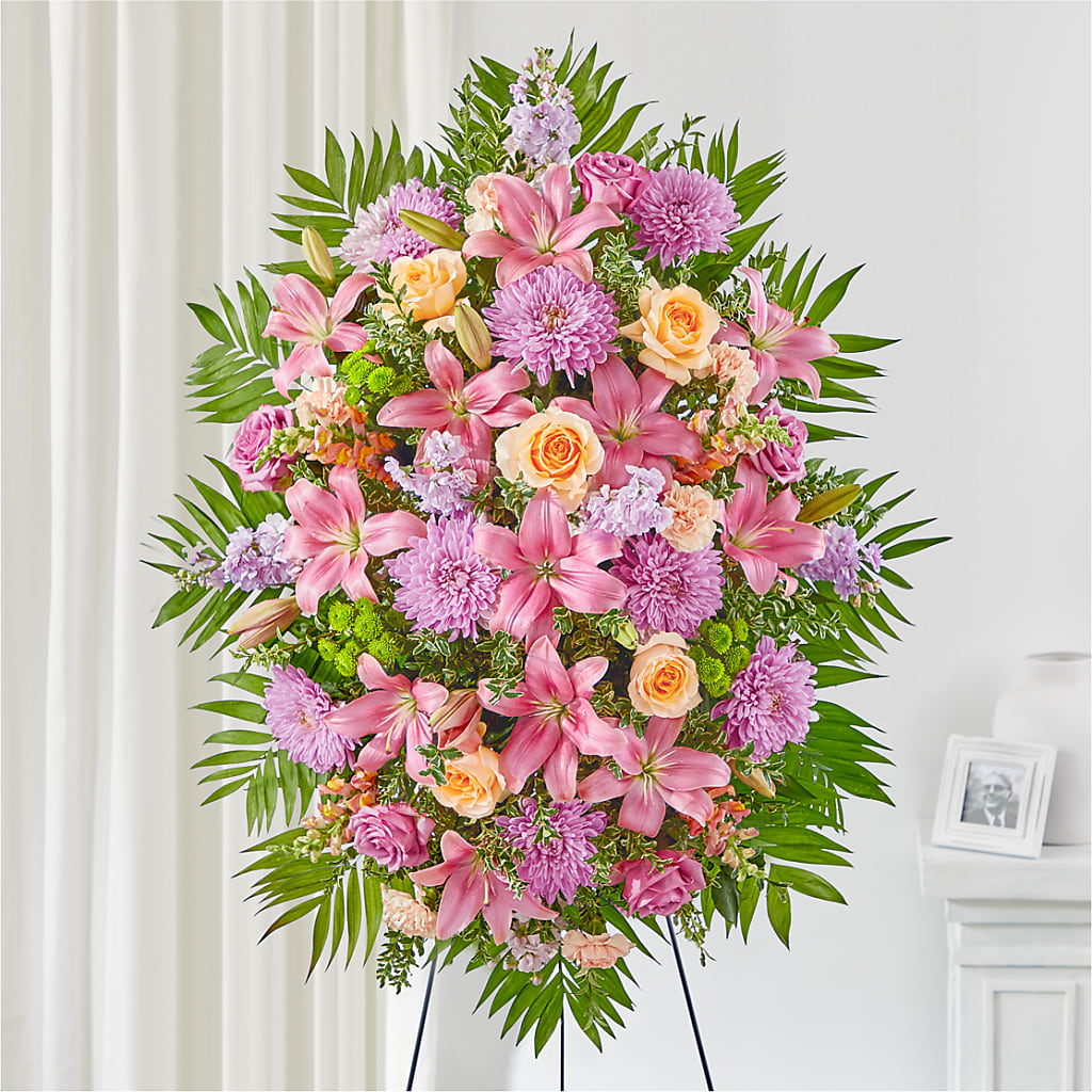 Love & Light Standing Spray – J C Snyder Florist By Transcend, Harrisburg PA