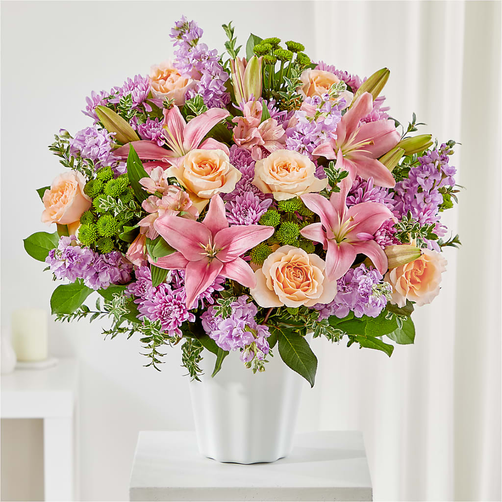 Supportive Embrace Tabletop Basket – J C Snyder Florist By Transcend, Harrisburg PA