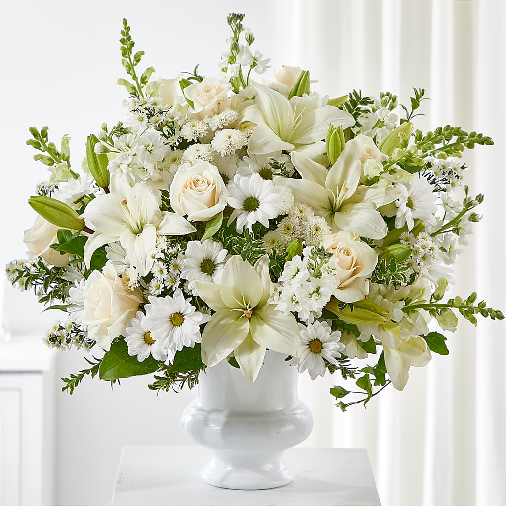 Uplifting Urn Arrangement – J C Snyder Florist By Transcend, Harrisburg PA