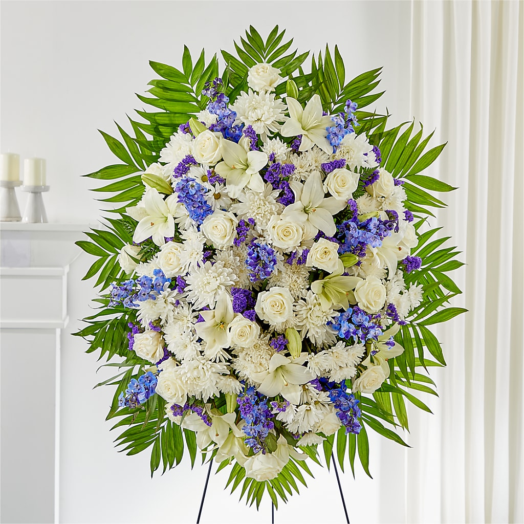At Rest Standing Spray – J C Snyder Florist By Transcend, Harrisburg PA