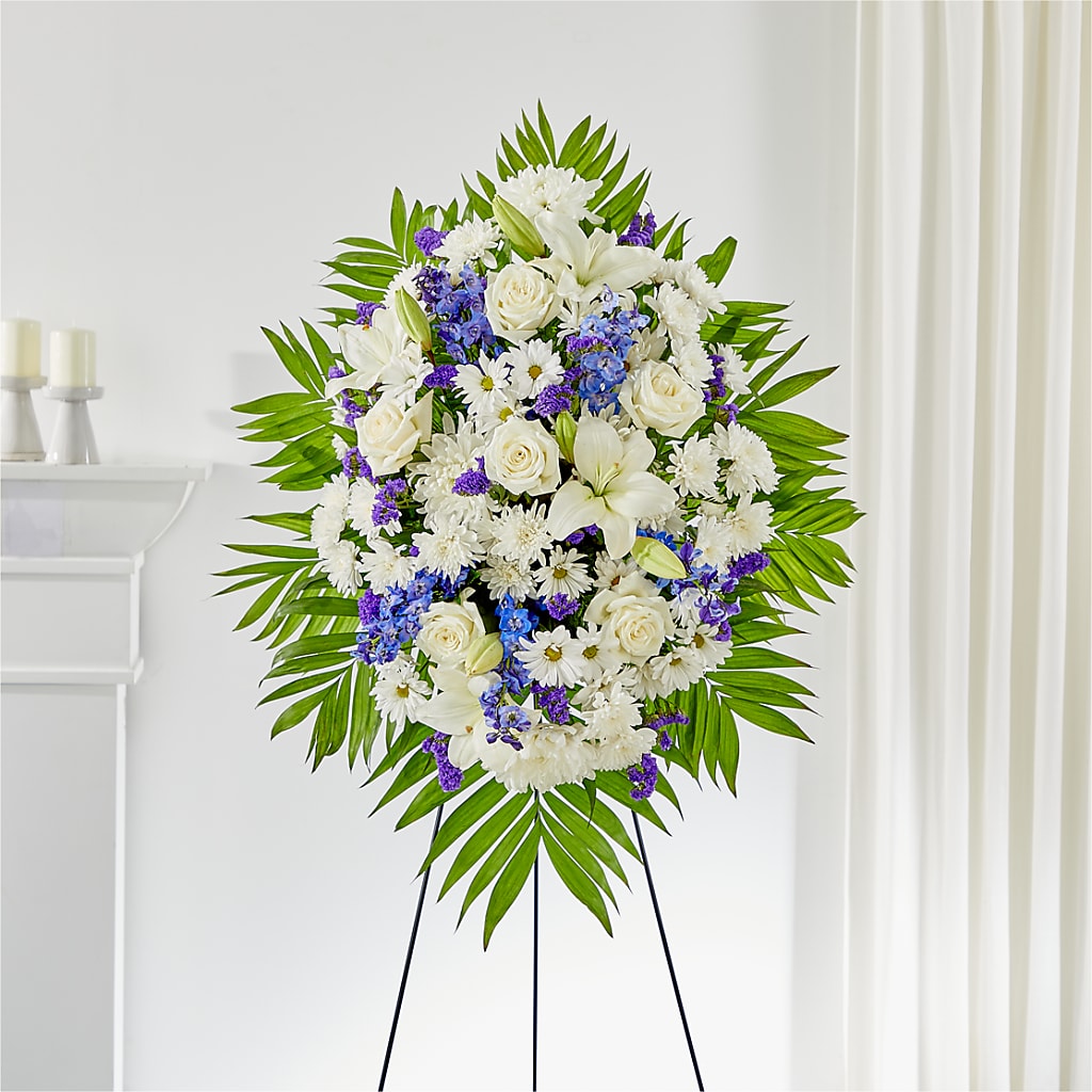 At Rest Standing Spray – J C Snyder Florist By Transcend, Harrisburg PA