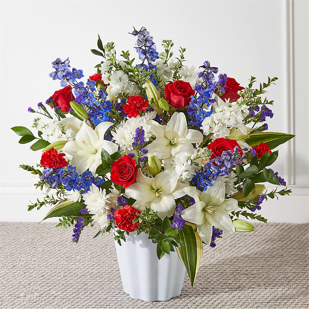 Consoled Floor Basket – J C Snyder Florist By Transcend, Harrisburg PA