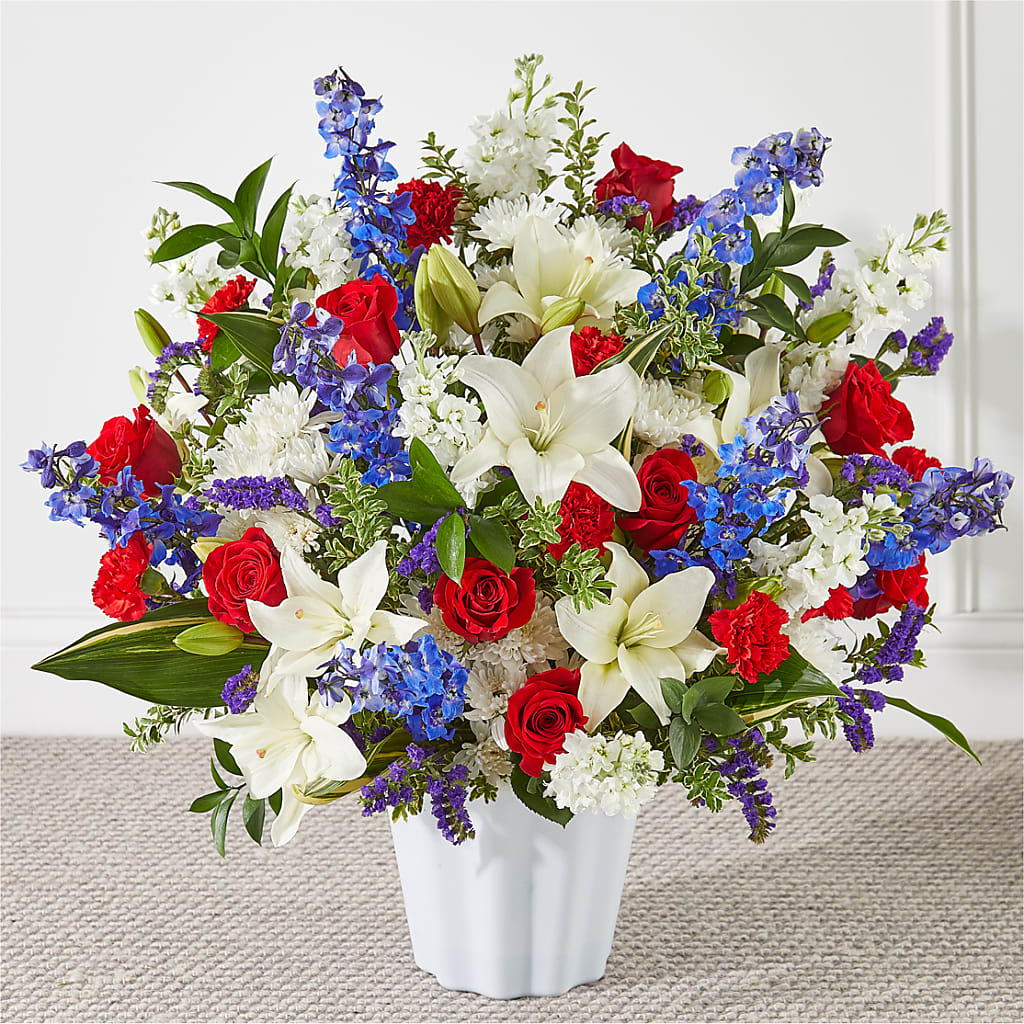 Consoled Floor Basket – J C Snyder Florist By Transcend, Harrisburg PA