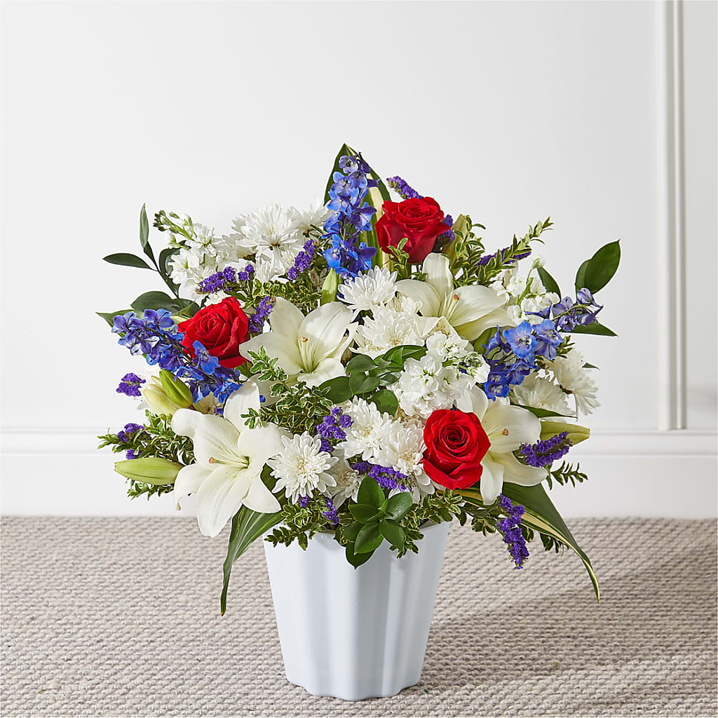 Consoled Floor Basket – J C Snyder Florist By Transcend, Harrisburg PA