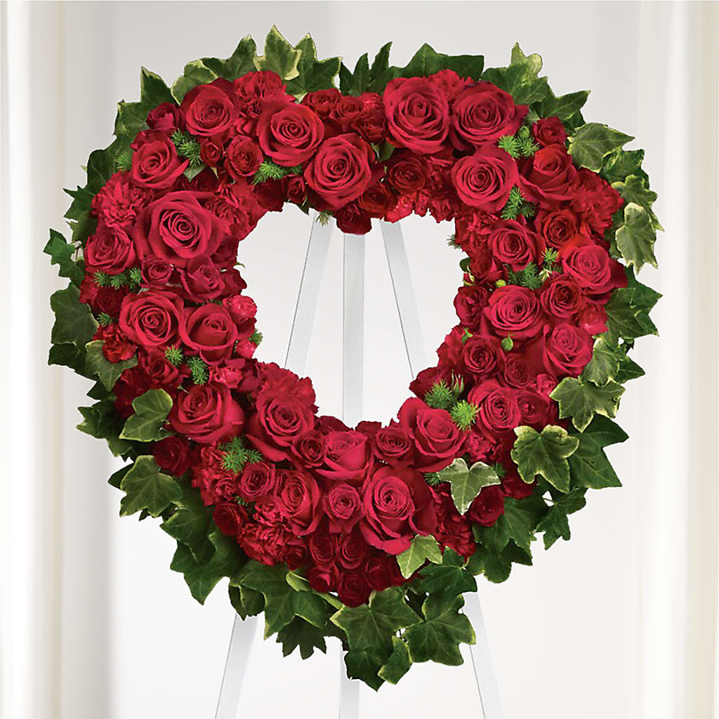 Wholehearted Standing Spray – J C Snyder Florist By Transcend, Harrisburg PA