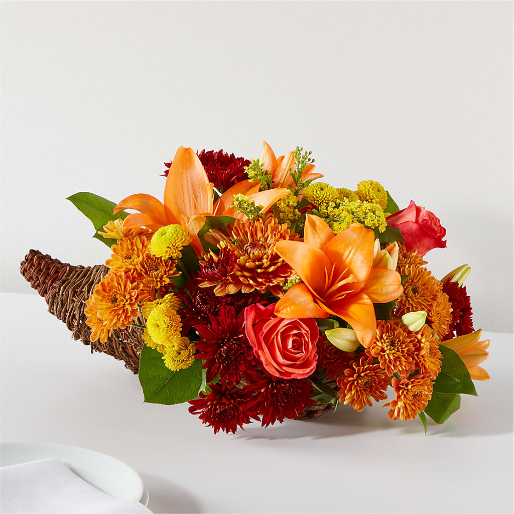 Bouquet of Blessings Cornucopia – J C Snyder Florist By Transcend, Harrisburg PA