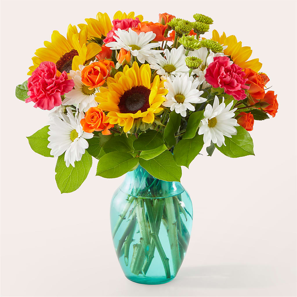 Sun-drenched Blooms Bouquet – J C Snyder Florist By Transcend, Harrisburg PA