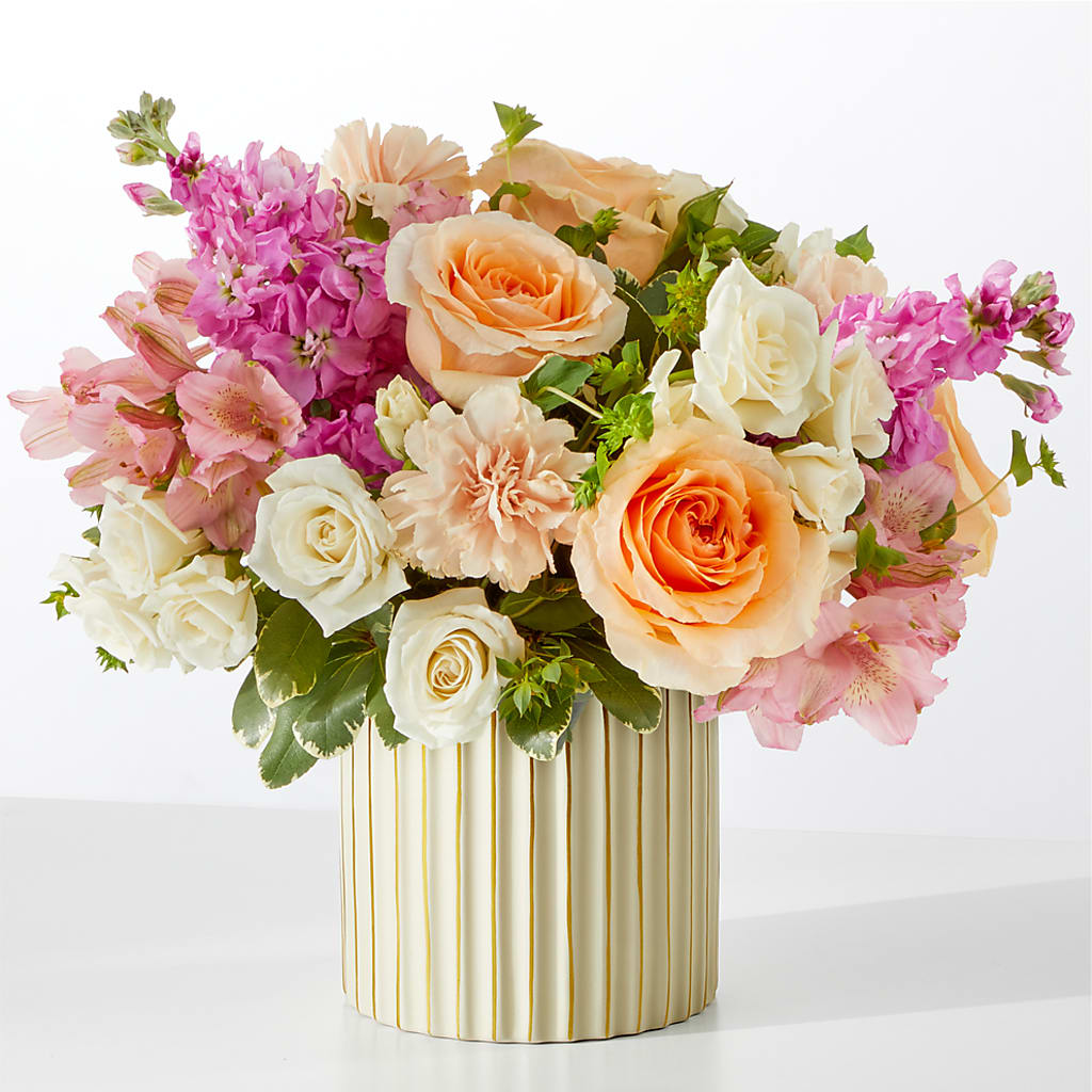 Paradise Bouquet with Ivory Vase – J C Snyder Florist By Transcend, Harrisburg PA