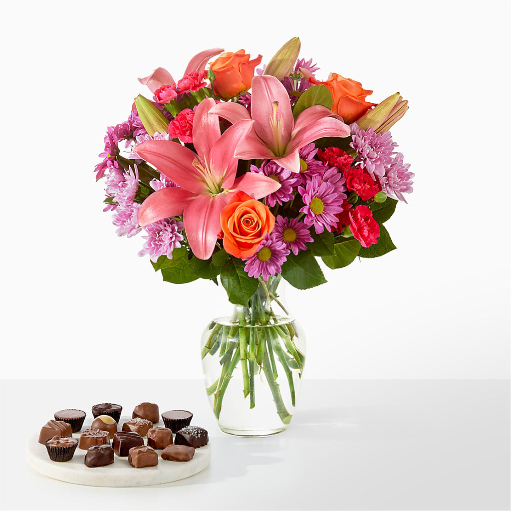 One and Only Bouquet and Chocolate Bundle – J C Snyder Florist By Transcend, Harrisburg PA