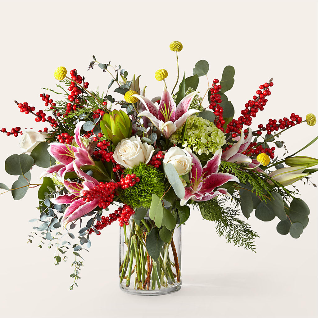 Berry & Bright Bouquet – J C Snyder Florist By Transcend, Harrisburg PA