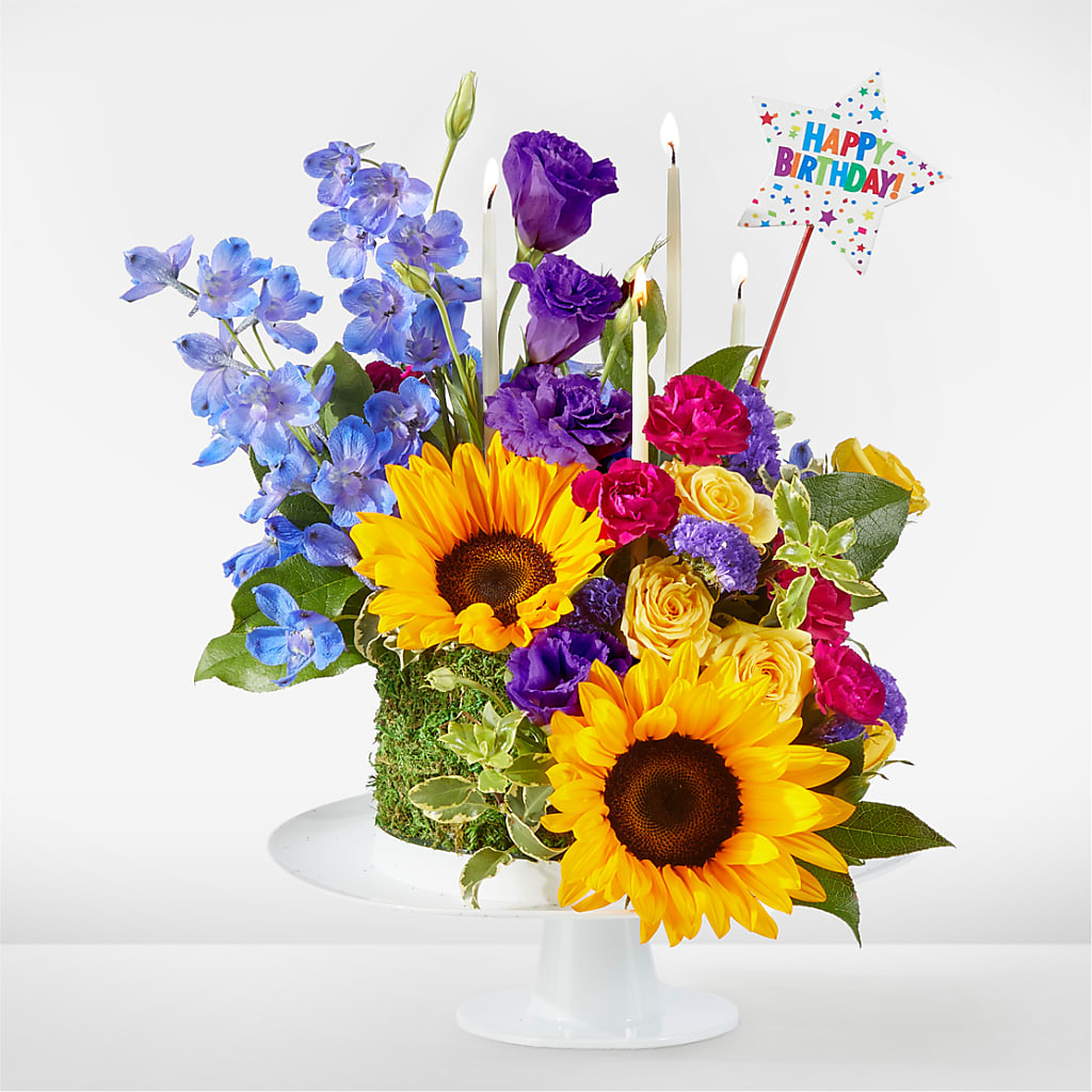 Star of the Day Floral Cake – J C Snyder Florist By Transcend, Harrisburg PA