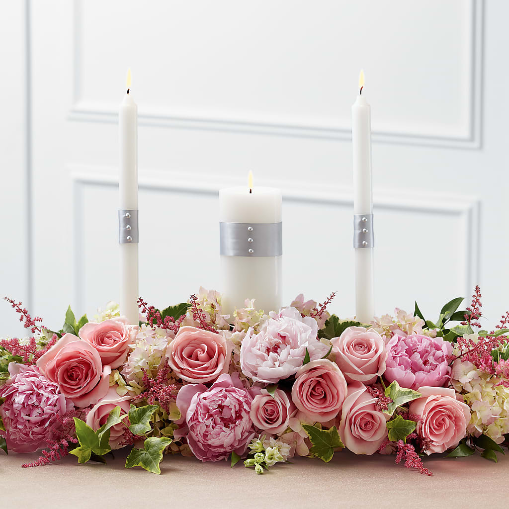 Worldwide Romance Unity Candle Arrangement – J C Snyder Florist By Transcend, Harrisburg PA