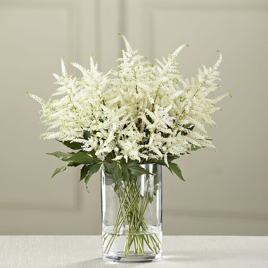 White Astilbe Bouquet – J C Snyder Florist By Transcend, Harrisburg PA